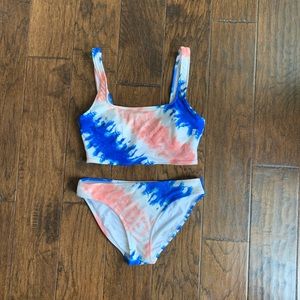 Aerie tie dye swimsuit